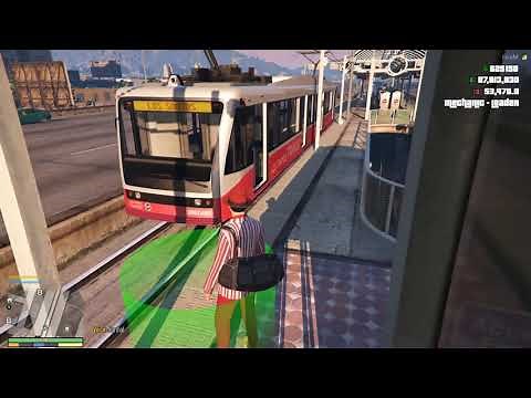 Gta V Fivem Drive & Be a Passenger in a train