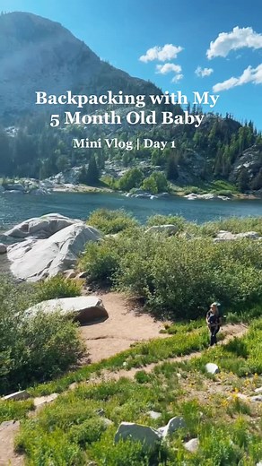 Backpacking trip day 1! Do you like mini Vlog style videos? #hikingadventures #backpacking #utahmom #hiketok #momlife #backpackingwithkids #campingwithkids #momtok