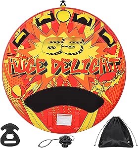 Affordura Towable Tubes for Boating Tubes for Boats to Pull, Boat Tubes and Towables with Quick Connector and Storage Bag