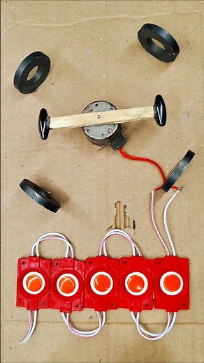 DC Motor and Magnet Energy Experiment