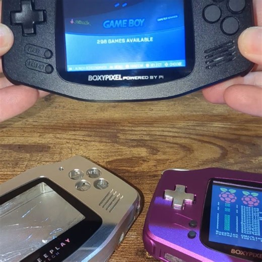 sean 🔵 on Instagram: "Freeplay Tech Boxy Pixel Aluminum Raspberry Pi CM3+ @boxypixel design @_foo_bar_baz_boo software expert # Bring back pi projects I recently found a couple of these for parts. They got lost in the mail for over a month. Glad they made it safe!!! #nintendo #raspberrypiprojects #gameboymods #raspberrypi #gameboyadvance"