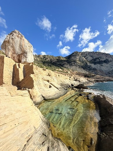 The Secret Pools of Sa Pedrera (Atlantis, Ibiza) #ibiza #followers #fblifestyle | Jun Nisperos