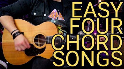 Easy Songs with 4 Chords (That Aren't Boring)