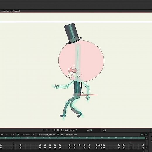 Moho Animation - Pops 2D Rig (Regular Show)