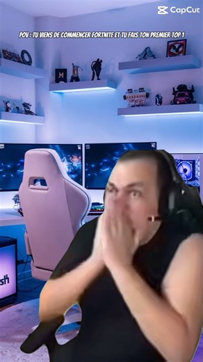 Pov : tu viens de commencer fortnite et tu fais ton premier top 1 #humour #ytbshorts #faitmoipercer