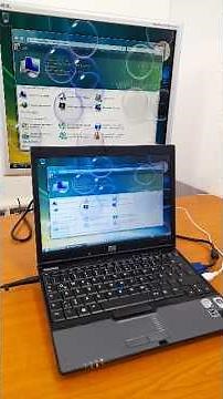 ✅Retro PC: This is 2007 year. COMPAQ 2510p Starting Windows Vista✅ #vintagecomputer #retropc