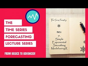 1.7. Simple exponential smoothing in R