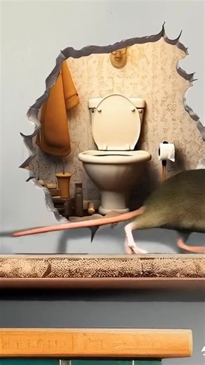 When you look up and see a mouse staring back at you. Why are you like this 🤣 Get it here>>> https://www.adoringfor.com/products/3d-mouse-in-mouse-hole-sticker?variant=20000600 | Adoringfor