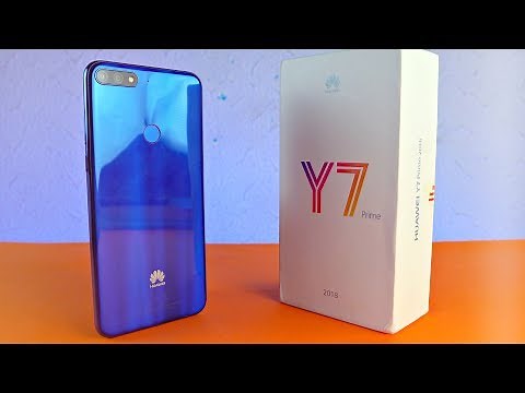 Huawei Y7 Prime (2018) "SHINY AF" - UNBOXING!