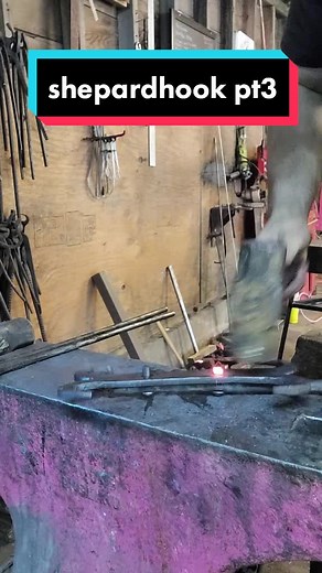 Creating a Handmade Shepherd's Hook: Blacksmithing Art