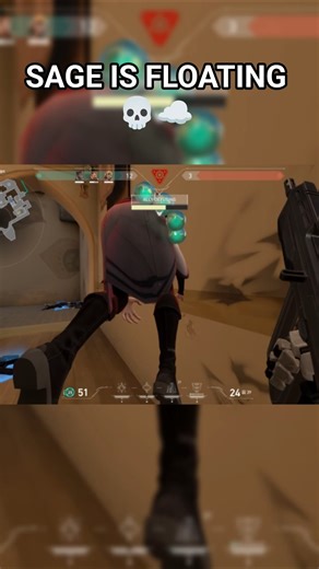 #Valorant Breach Ult Sent Sage to Heaven Early 💀✈️