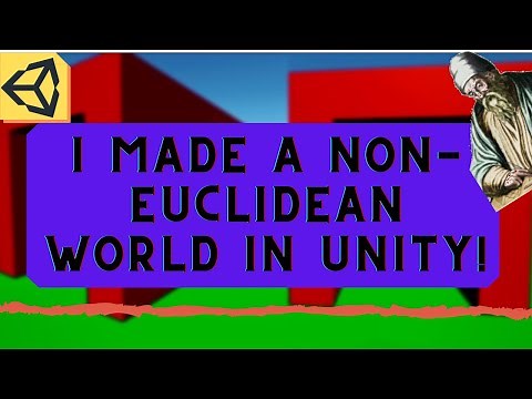 I made a Non-Euclidean World in Unity!