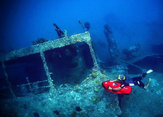 Antilla shipwreck - Seabob Aruba