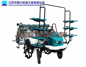 [Hot Item] Ride-on Type 6-Row Rice Transplanter Paddy Transplanter