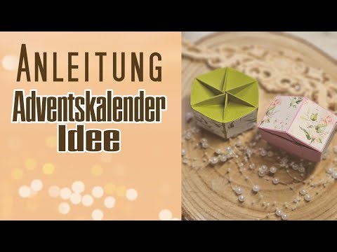 Selbstschließende Box I Adventskalender Idee I in cm I Neuer Action Haul Block I Anleitung
