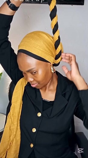 Headwrap Tutorial? This is should be easy right? #fypviralシ #headwrap #learning #diy Share and follow | Manteme Cmm