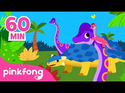 Ankylosaurus dan Brachiosaurus | Lagu & Kartun Dinosaurus | Lagu Anak | Pinkfong Baby Shark