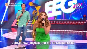 149K views · 707 reactions | ¡FUEEEERTE! Johanna San Miguel no se guardó nada y tildó de "traicionero" a Renzo Schuller por algo que le hizo en el pasado  Encuentra más momentos como este AQUÍ ► https://bit.ly/47XW0WZ Mira el programa completo de #EEG12Años en América tvGO ► https://bit.ly/eegfbtvgo | América Televisión | Facebook