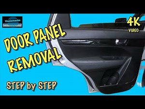 Removing door panel on Kia Sorento?