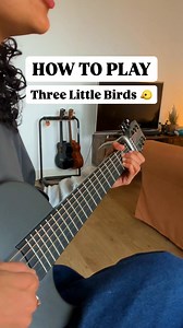 REPOST THIS & learn how to play Three Little Birds by Bob Marley on guitar FAST 🎸 | Natasha Ghosh Music