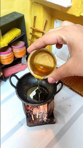 Miniature Palak Pakode | Mini Real Foods | Tiny Foods | Miniature Cooking | Viral Mini Cooking 🤯