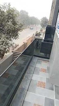 aluminium sliding windows and terrace and CD black aluminium and grey glass and door grey mirror