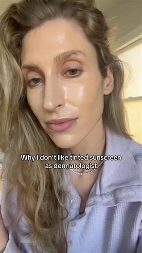 Not the vibe! However, there are some great tinted SPFs out there. For a link to my favorites (that don’t look like straight up peanut butter when you apply the correct amount), comment “links” and I’ll DM you! #tintedsunscreen #spf #spf50 #bestsunscreen | Dr. Samantha Ellis, MD