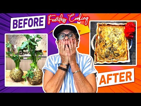 Create This Easy Celeriac Gratin || How to make celeriac gratin