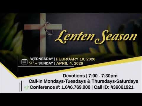 Sunday Morning Worship 3-1-26