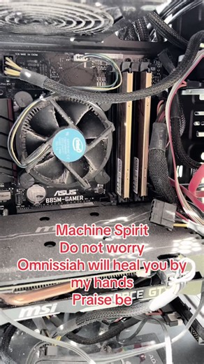 Prayers for the Machine Spirits in Warhammer 40k