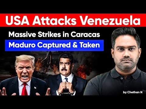 US Attacks Venezuela: Nicolas Maduro Captured