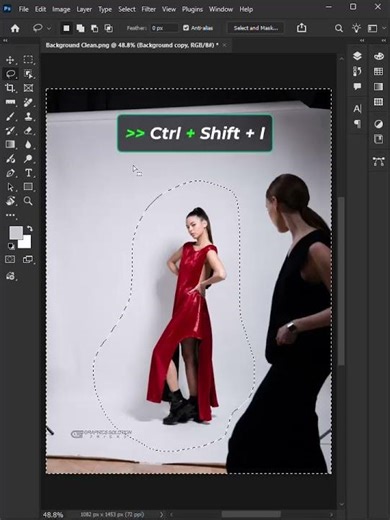 Adobe Photoshop 2025 Tips 🎨 Create the Perfect Studio Background Like a Pro