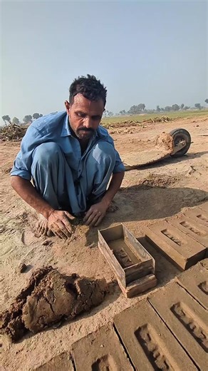 Relaxing ASMR Clay Bricks Making Sounds