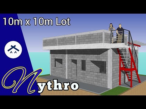 Small House Design with Roof Deck 39sqm.