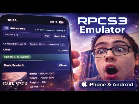 RPCS3 iOS PS3 Emulator 2026 – iOS & Android Full Guide