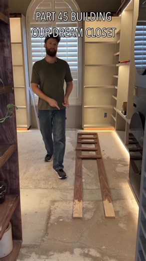 8 | Part 45 - Building our Dream Closet! Ladder assembled 🪜 #walkincloset #diy #ladder #homeimprovement | Instagram
