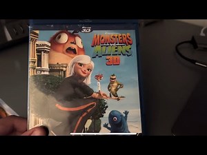Opening To Monsters VS Aliens 2009 Blu - Ray