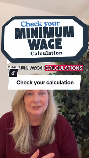 Do you check you minimum wage calculations? #nmw #minimumwage #ukemploymentlaw #LearnOnTikTok #workerrights #nationalminimumwage #payroll #ukbusiness