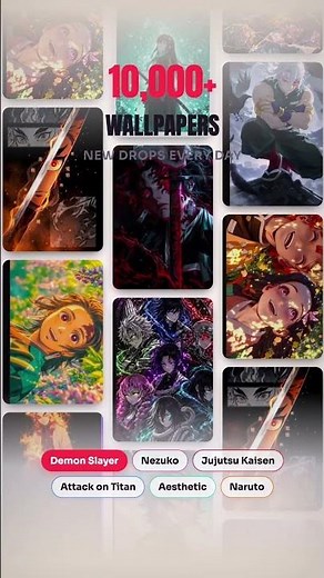 Demon Slayer + 10,000 More Live Wallpapers 🌀