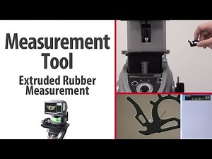 Extruded Rubber Measurement | Instant Measurement Tool | KEYENCE IM-6500 Series