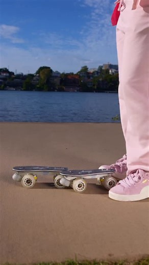 FLANEURZ DETACHABLE SKATES⁠ ⁠ | Available on www.flaneurz.com |⁠ ⁠ Skates: Puma XL Baby Pink/ Premium White Rolling Parts⁠ ⁠ Models: @christiannimri⁠ Photos: @alexoffthemoon⁠ ⁠ /Worldwide delivery, free shipping on orders over €350 /Flaneurz & @sladesofficial are compatible (link in bio)⁠ /Subscribe to newsletter⁠ ⁠ #flaneurz #detachableskates #rollerskates #skating #fashion #footwear #puma #pumasuede #pumasuedxl #suedexl #softmobility #streetskating #brisbane #australia | Flaneurz