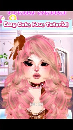 Custom face tutorial Dress to impress #dresstoimpress #gaming #roblox #robloxedit #robloxoutfit