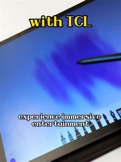 Drawing on a tablet that feels closer to paper ✏️ #tcl #nxtpaper #digitalart #tabletart #drawing #techtok