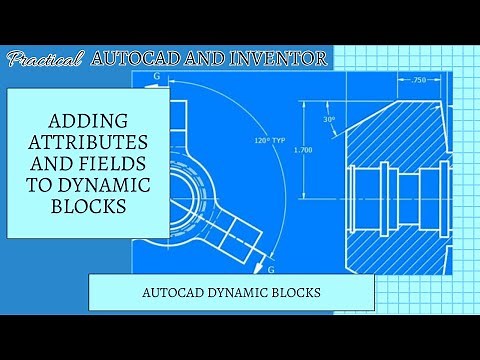 AutoCAD Dynamic Blocks - Coordinate Attribute