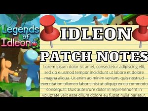 Patch 1.08! Vault 3! Boosts W5 And W6! Tournament Rewards! - IdleOn