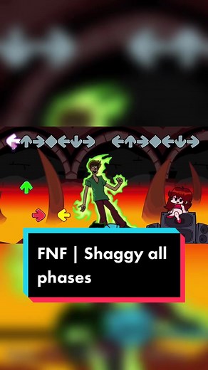 FNF Shaggy ALL Phases #fnf #fnfmod #fnfedit #fnfshaggy #shaggy