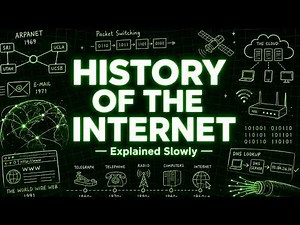 The Entire History Of The Internet Explained Slowly (For Sleep)