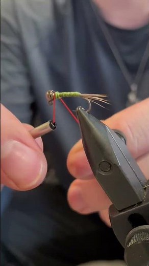 Super effective fly for the most difficult conditions! #flyfishing #flytying #euronymph #perdigon