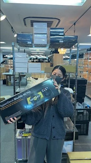 HyperDeck Shuttle 4K Pro 2TB レンタル開始