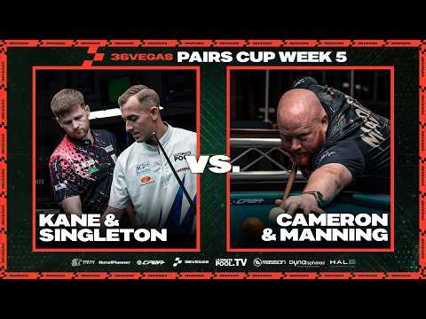 WHO WILL QUALIFY? | Kane/Singleton v Cameron/Manning | 36Vegas Pairs Cup - G5 - Match 6